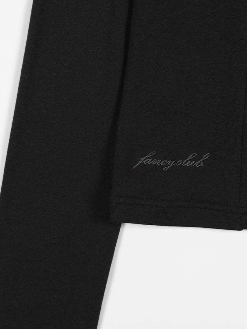 【FANCY CLUB】SHIRT LAYERED LONG SLEEVE / 【ファンシークラブ】シャツレイヤード長袖Ｔシャツ