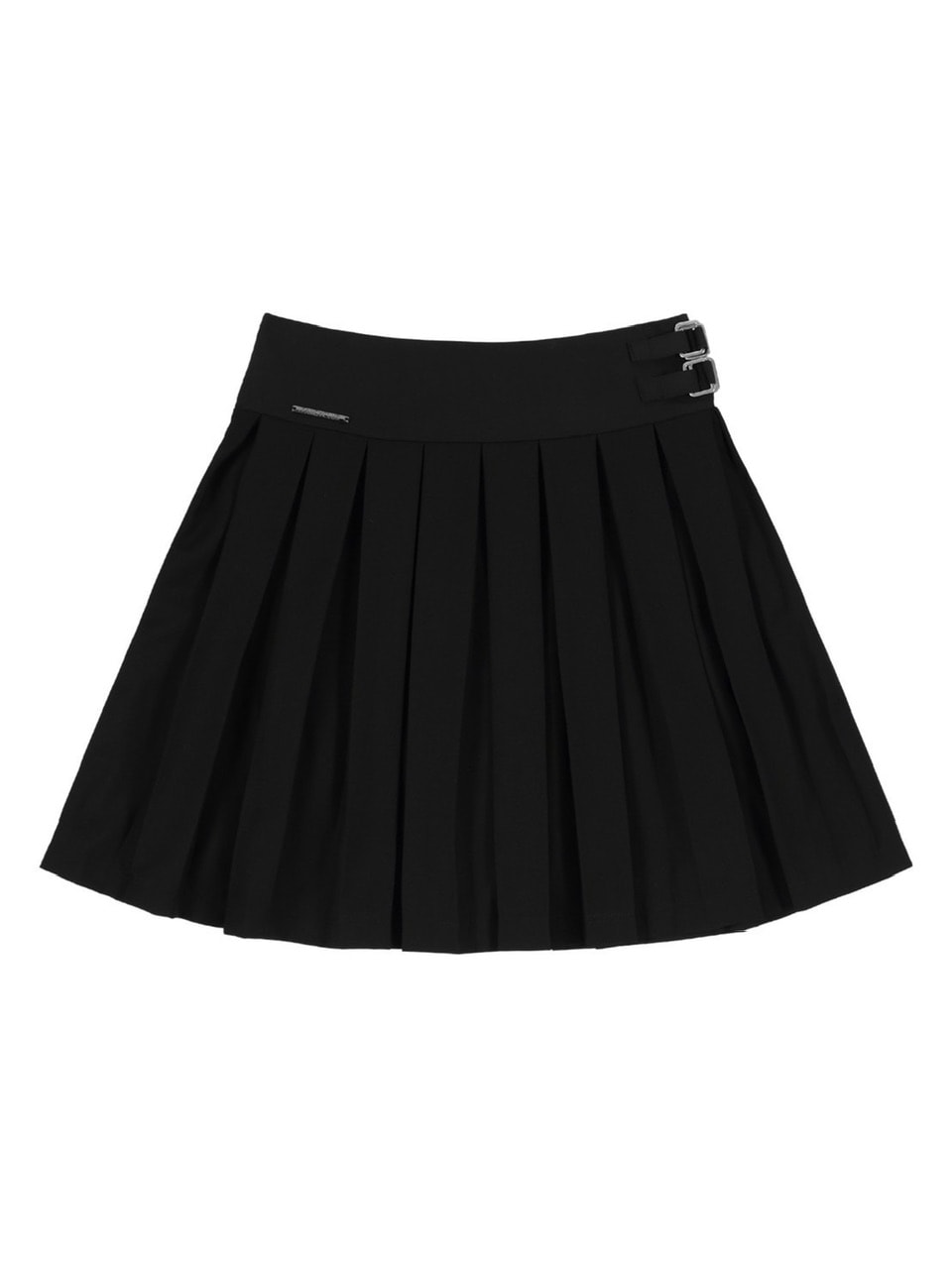 【FANCY CLUB】CLASSIC BUCKLE PLEATS MIDI SKIRT / 【ファンシークラブ】クラシックバックルプリーツミディスカート