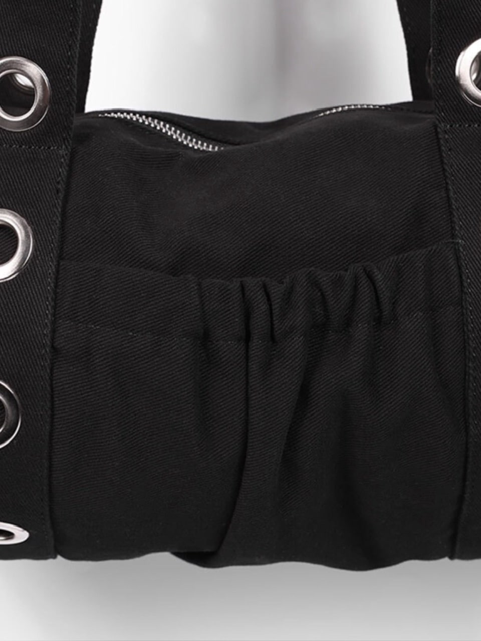 【FANCY CLUB】FFFF EYELET DUFFLE BAG / 【ファンシークラブ】ＦＦＦＦアイレットダッフルバッグ