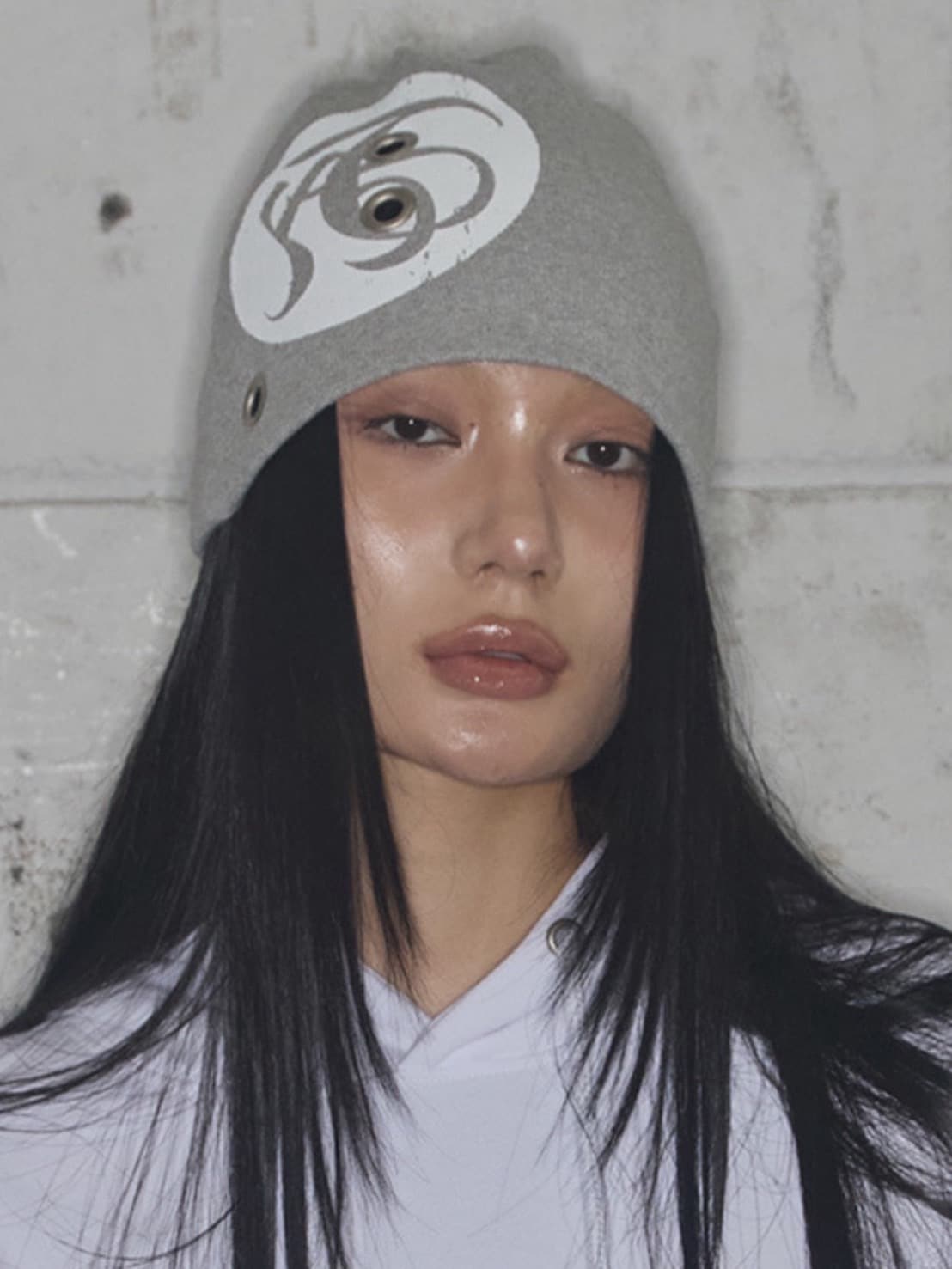 【FANCY CLUB】FY EYELET BEANIE / 【ファンシークラブ】ＦＹアイレットニット帽