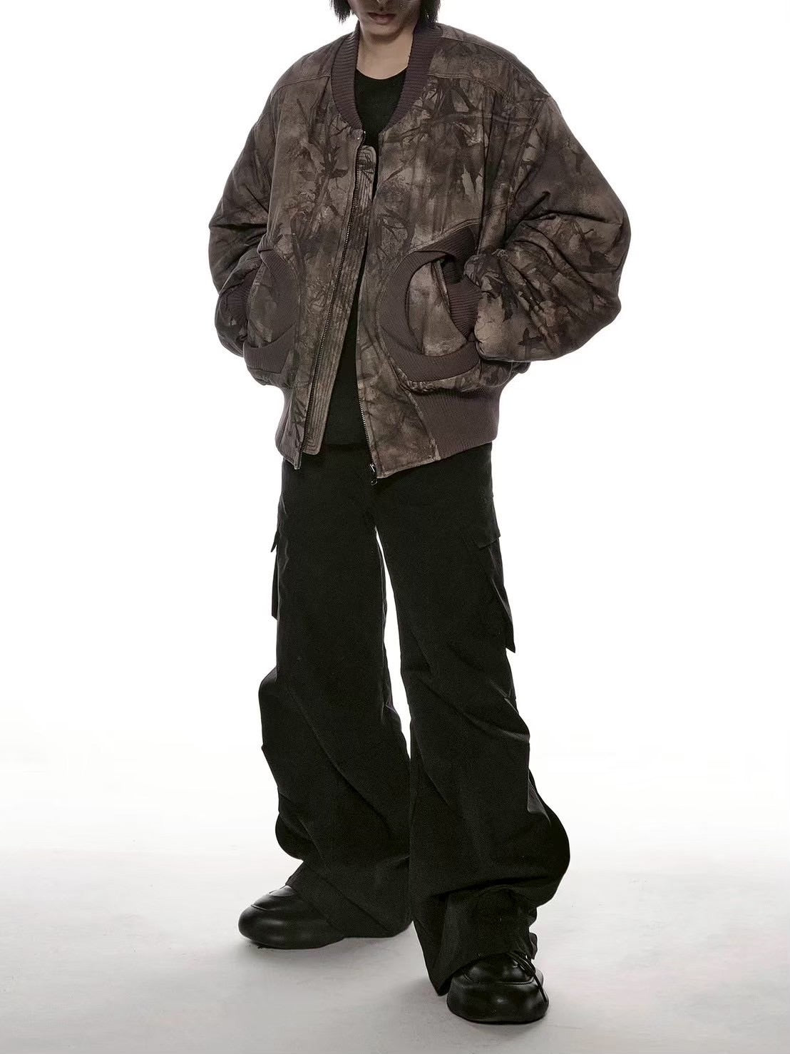 【d5ove】FORESTCAMO Cotton Jacket / 【ダヴ】リアルツリーデザインポケットブルゾン