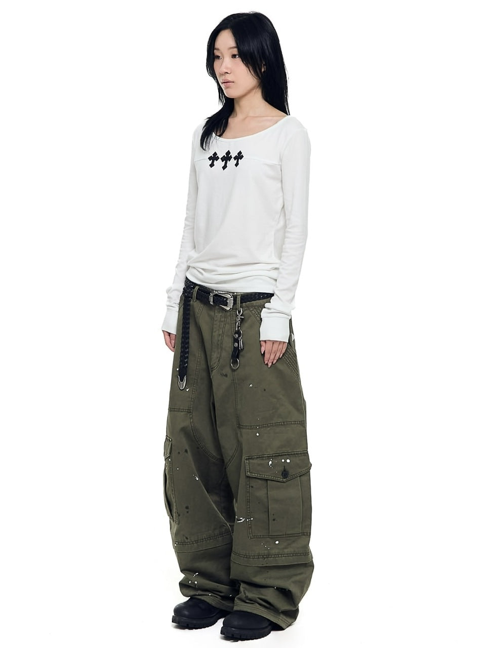 12/21再入荷【AAKAM】Triple AKM CROS2 Long Sleeve