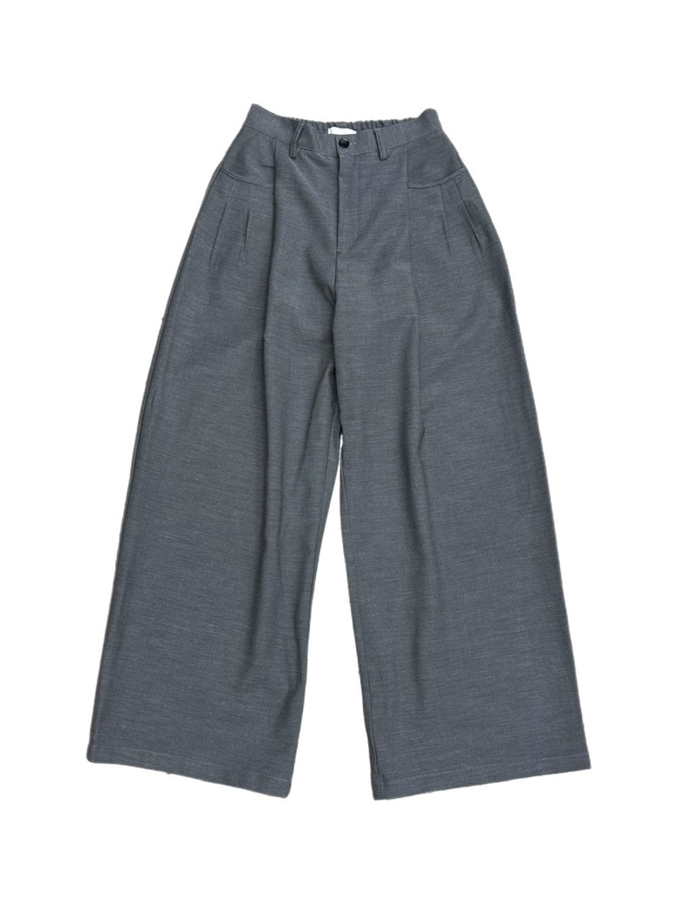 受注制【Chikashitsu +】over tuck slacks (2color) – PRESSING WEB SHOP