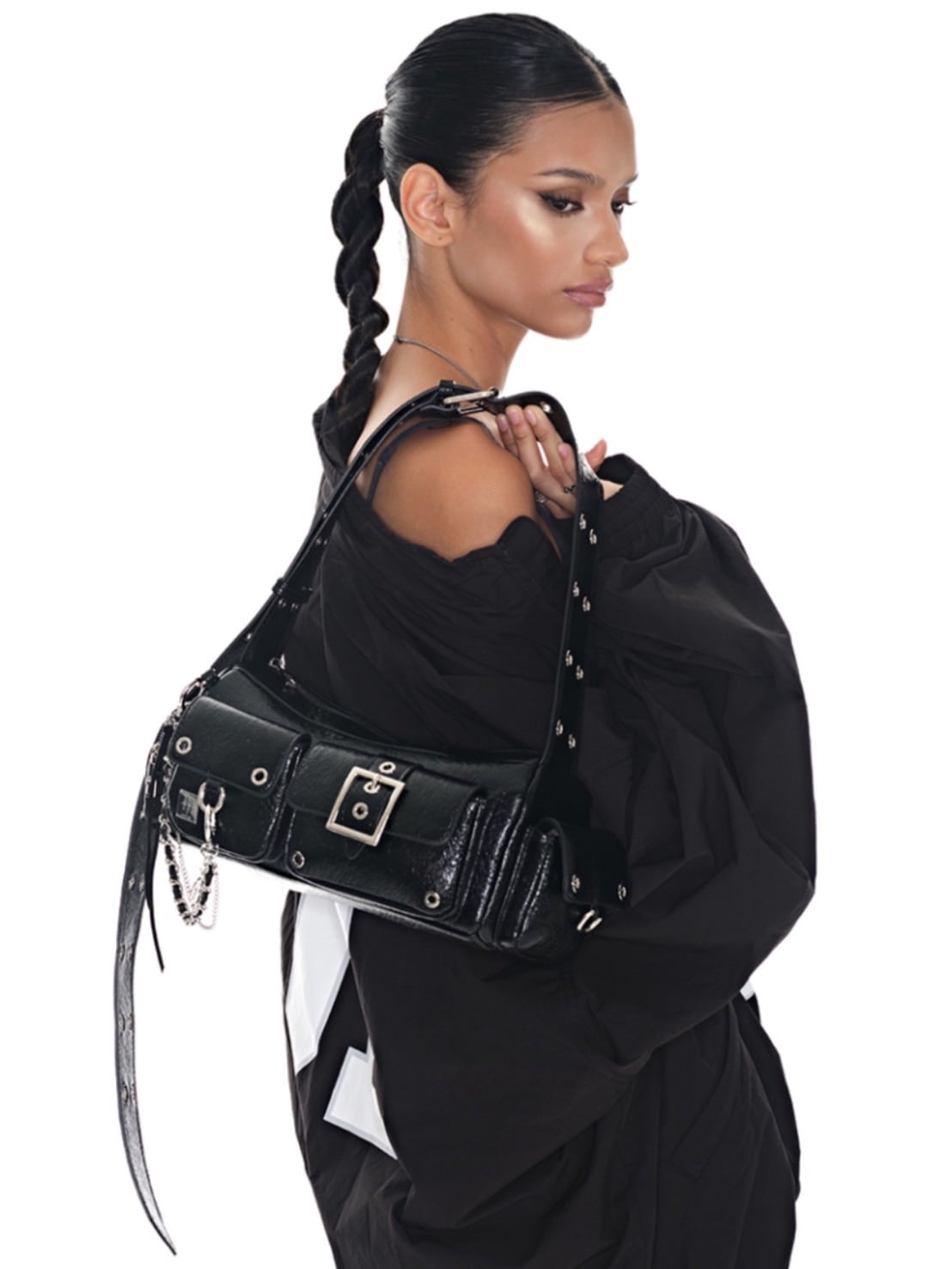 【BLACK PURPLE】Mini Fortress Bag