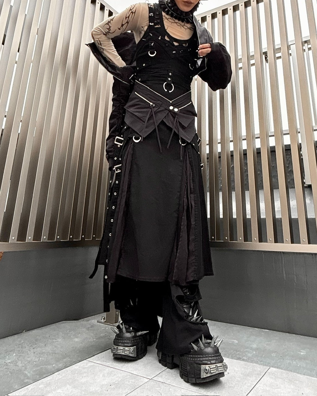 【Never mind the XU】2way light jacket / 【ネバーマインドザエックスユー】ツーウェイライトジャケット