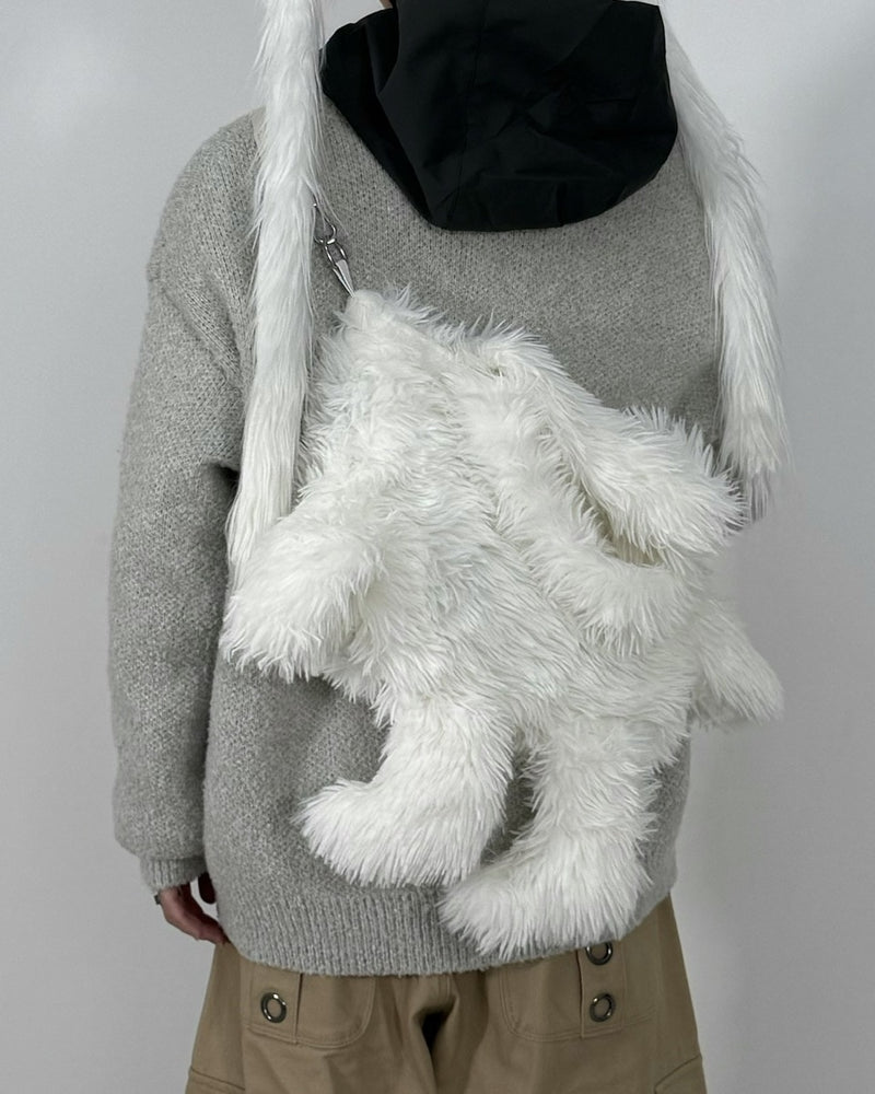 国際配送【Nerd out XU】arm and legs fur bag / 【ナードアウトエックスユー】アームアンドレッグファーバッグ