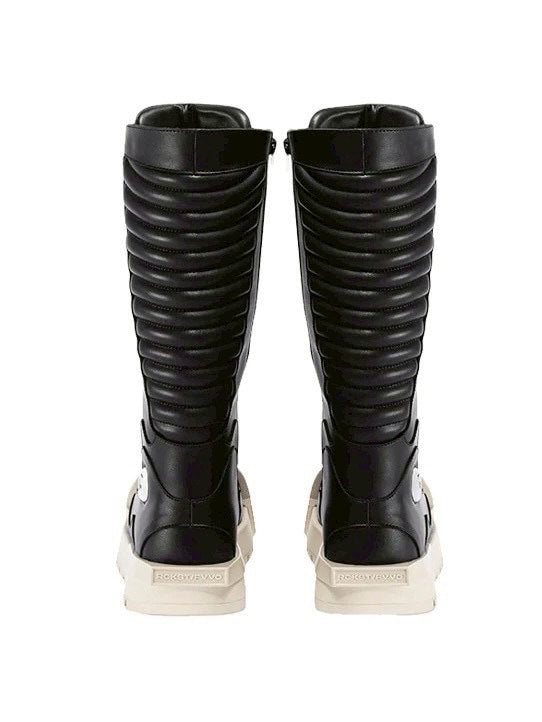 【F.V.V.O】R/F 1.0 IRONCLAD BEETLEPU BOOTS - HIGH TOP / 【フリーワールドオーダー(エフヴィーヴィーオー)】スニーカーライクロングブーツ