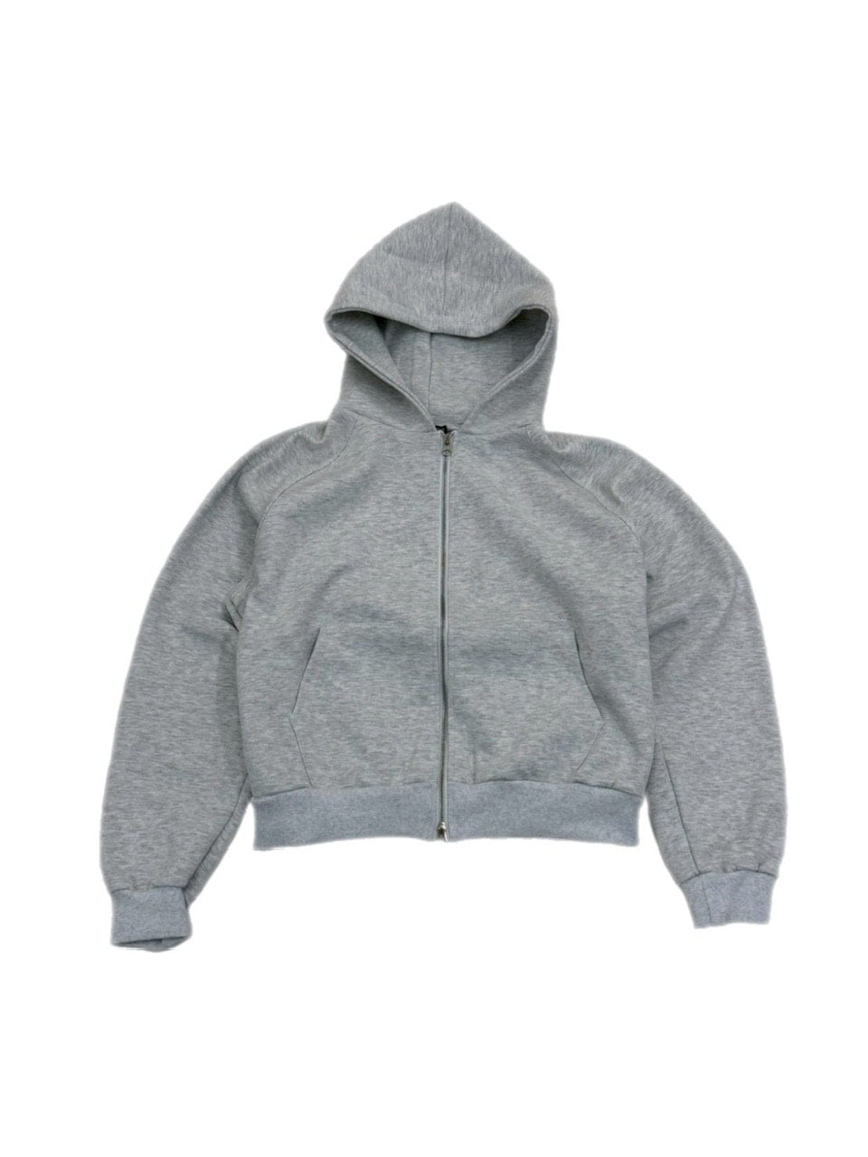 受注制【Chikashitsu +】heavy weight cotton cropped hoodie / 【チカシツプラス】ヘビーウェイトコットンクロップドパーカー (3color)