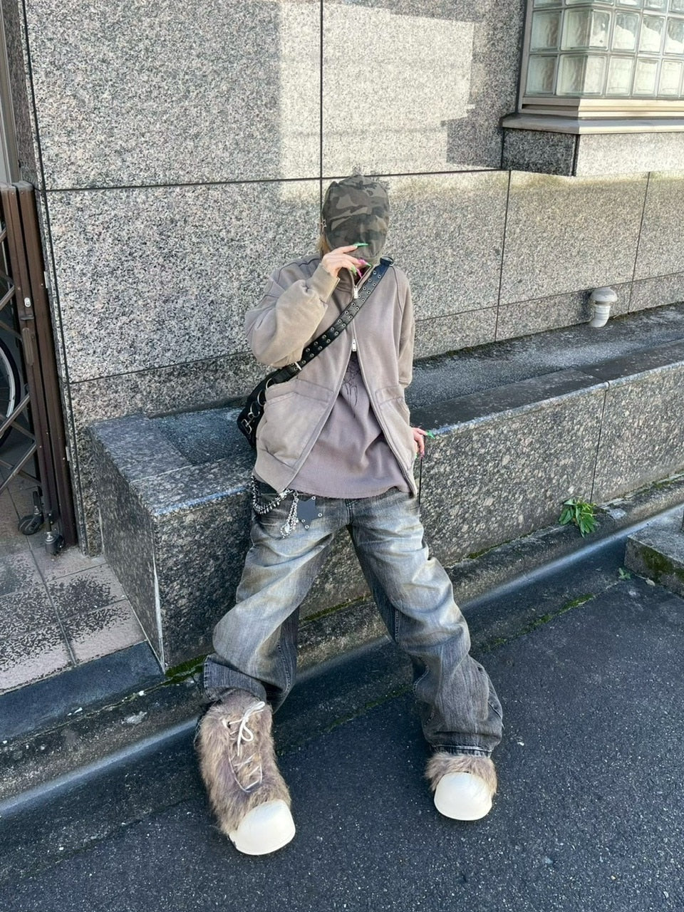 Never mind the XU】vintage zip up jacket / 【ネバーマインドザ