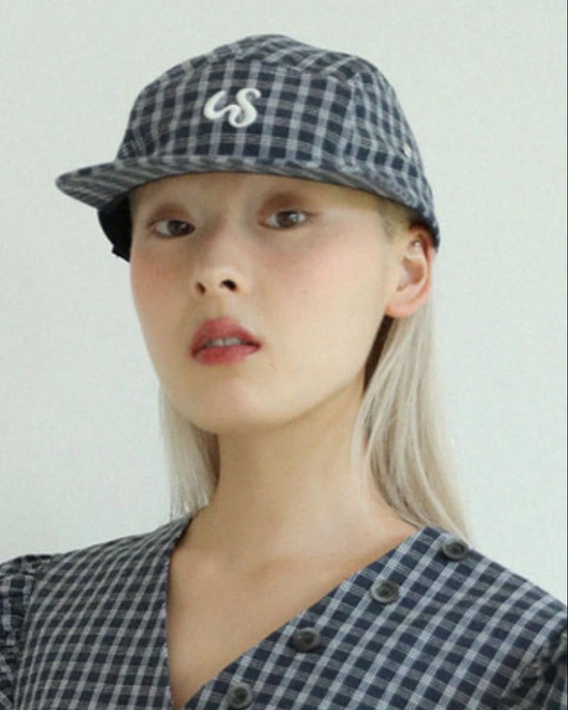 12/21 20:00 再販【Uglyshadow】CHECKERED CAMPCAP