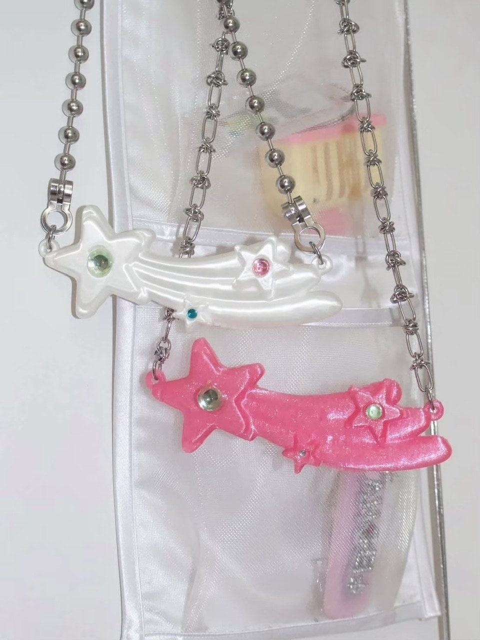 【EVERYTHINGS】Stellar Shooting Star Necklace / 【エブリシングス】シューティングスターネックレス