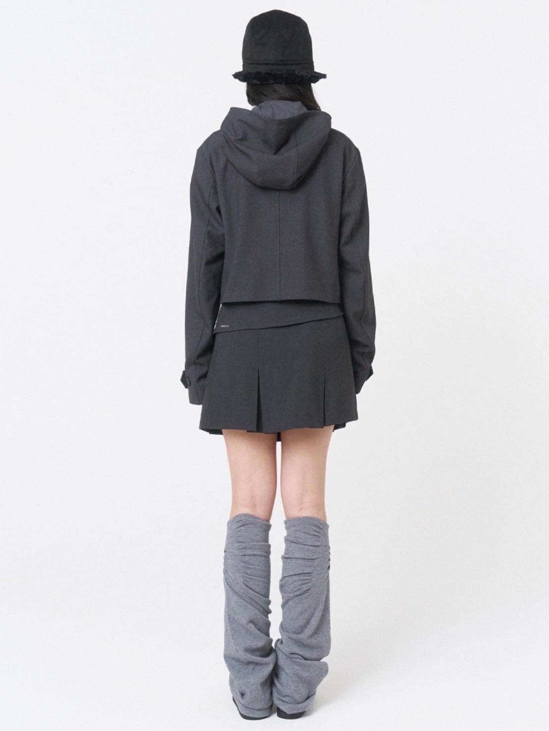 【Miseki seoul】Cowl neck button Jacket