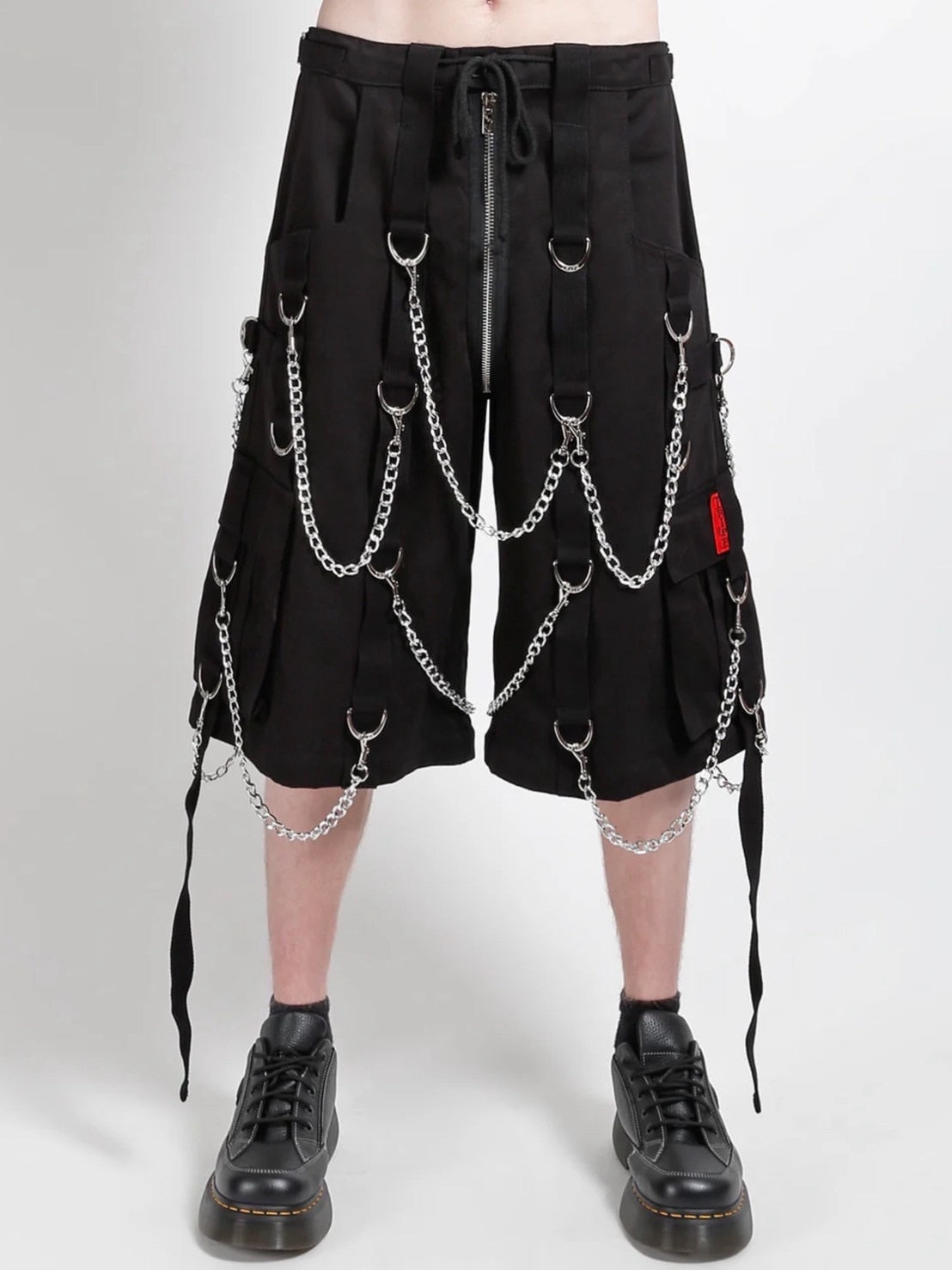 【TRIPP nyc】SUPER CHAIN PANT[AF7294M] / 【トリップ ニューヨーク 】ボンテージストラップチェーンワイドパンツ