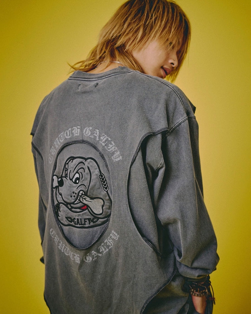【GALFY】穴の向こうにわんちゃんロンTee