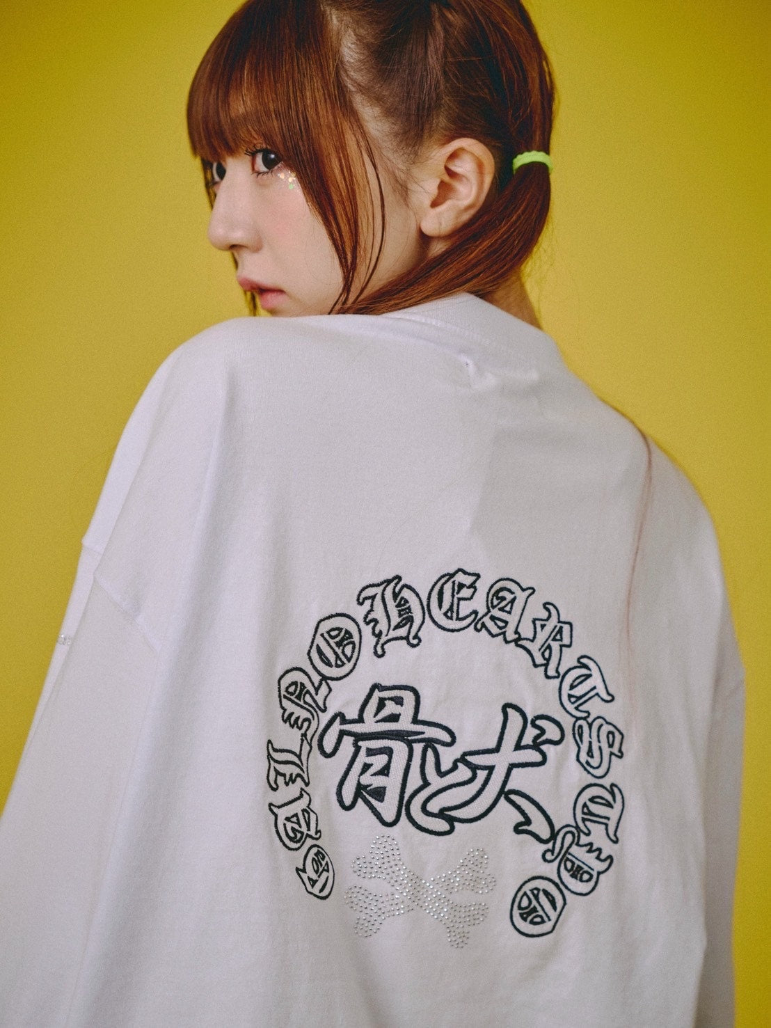 【GALFY】ピカピカ骨骨ロンTee