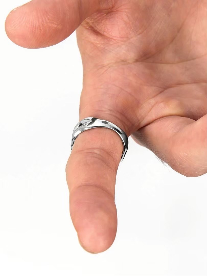 【BLIND MIND STUDIOS】Arc Ring / 【ブラインド マインド スタジオズ】シルバーリング