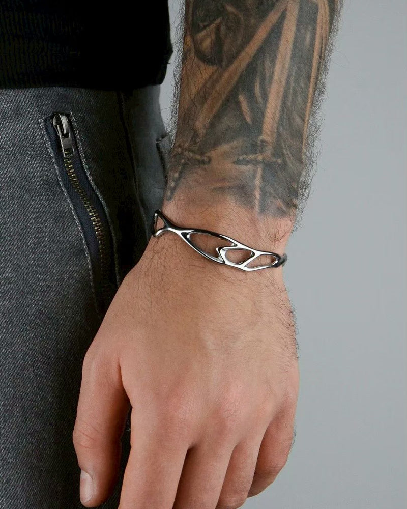 【BLIND MIND STUDIOS】Comet Bracelet Silber / 【ブラインド マインド スタジオズ】シルバーライターケース