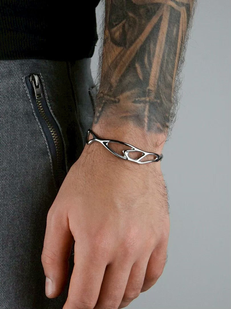 【BLIND MIND STUDIOS】Comet Bracelet Silber / 【ブラインド マインド スタジオズ】シルバーライターケース