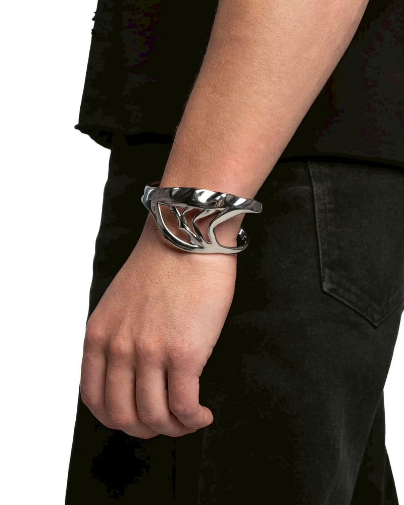 【BLIND MIND STUDIOS】Seraph Wrist Cuff / 【ブラインド マインド スタジオズ】シルバーブレスレット