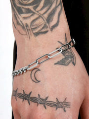 【BLIND MIND STUDIOS】Eclipse Bracelet / 【ブラインド マインド スタジオズ】チェーンシルバーブレスレット