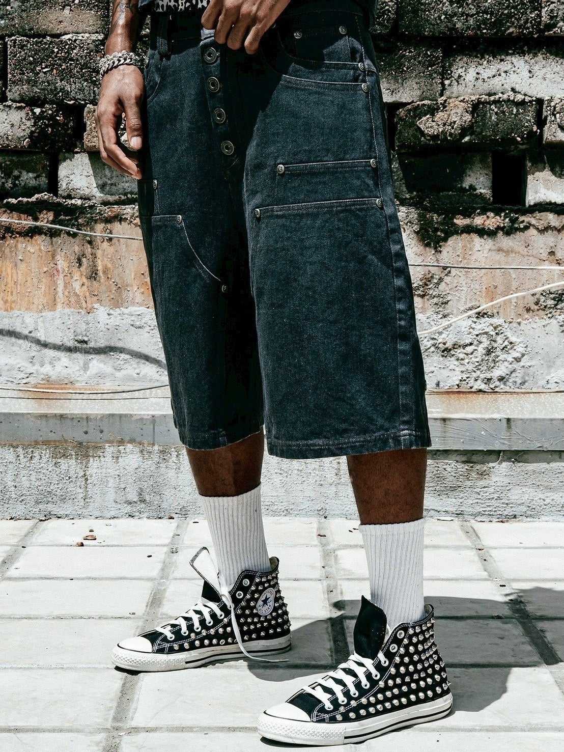 【Thought We Friends】Rexel Double Knee Work Jorts