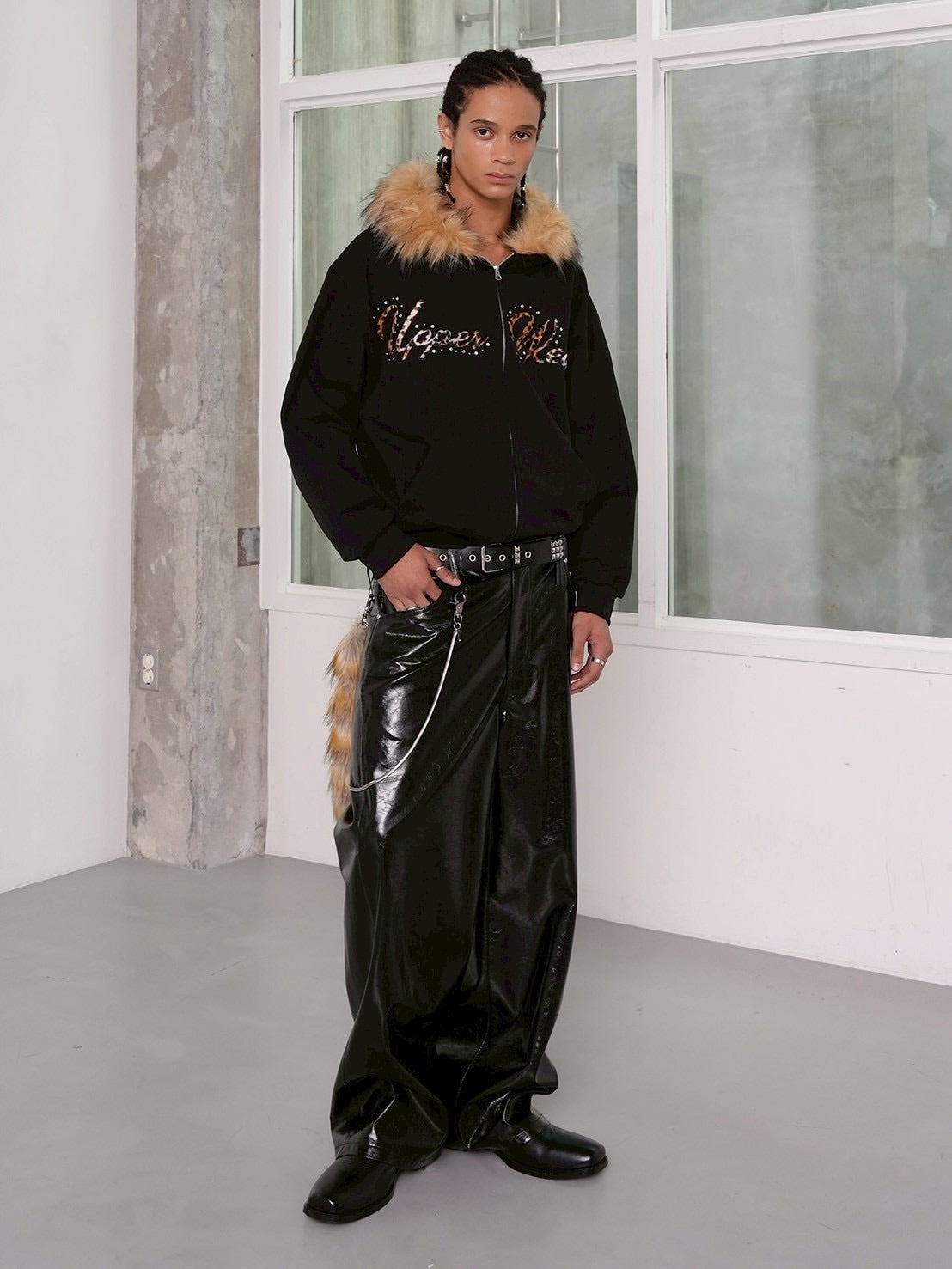 【ESC STUDIO】Patent leather pants