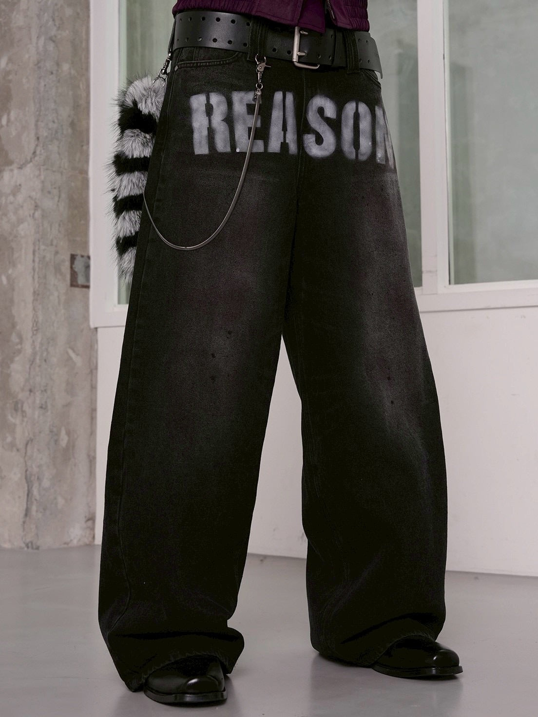 【ESC STUDIO】Fur tail multi chain