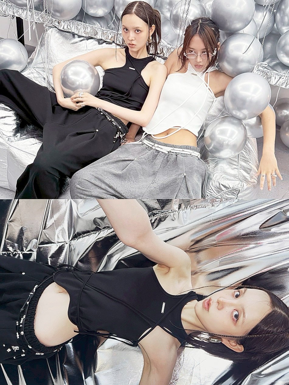 【HOLY NUMBER 7】WAVE STRAP SLEEVELESS