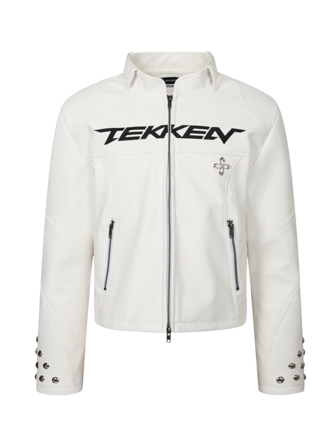 バイクウェア・装備 llic Jacquard Print Logo BikerJacket SURGERY×TEKKEN】LOGO BIKER JACKET – PRESSING WEB SHOP