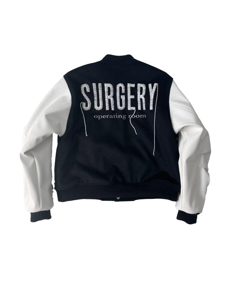 【SURGERY】surgery sutured destroyed varsity jacket / 【サージェリー】 サージェリースーチャード デストロイド バーシティ ジャケット
