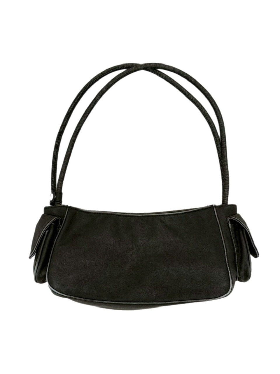 受注制【Chikashitsu +】vintage wash non-leather hand bag / 【チカシツプラス】ヴィンテージウォッシュノンレザーハンドバッグ