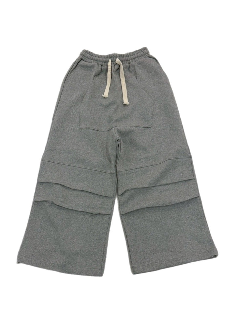 受注制【Chikashitsu +】heavy weight cotton design sweat pants / 【チカシツプラス】ヘビーウェイトコットンデザインスウェットパンツ (3color)