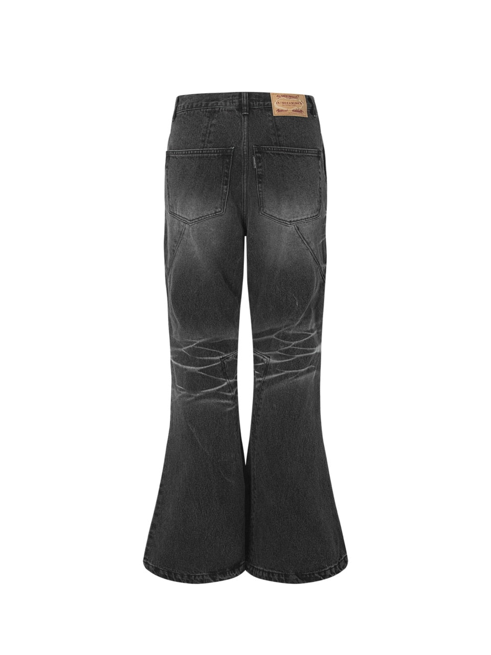 【SURGERY】surgery sutured boot-cut denim pants