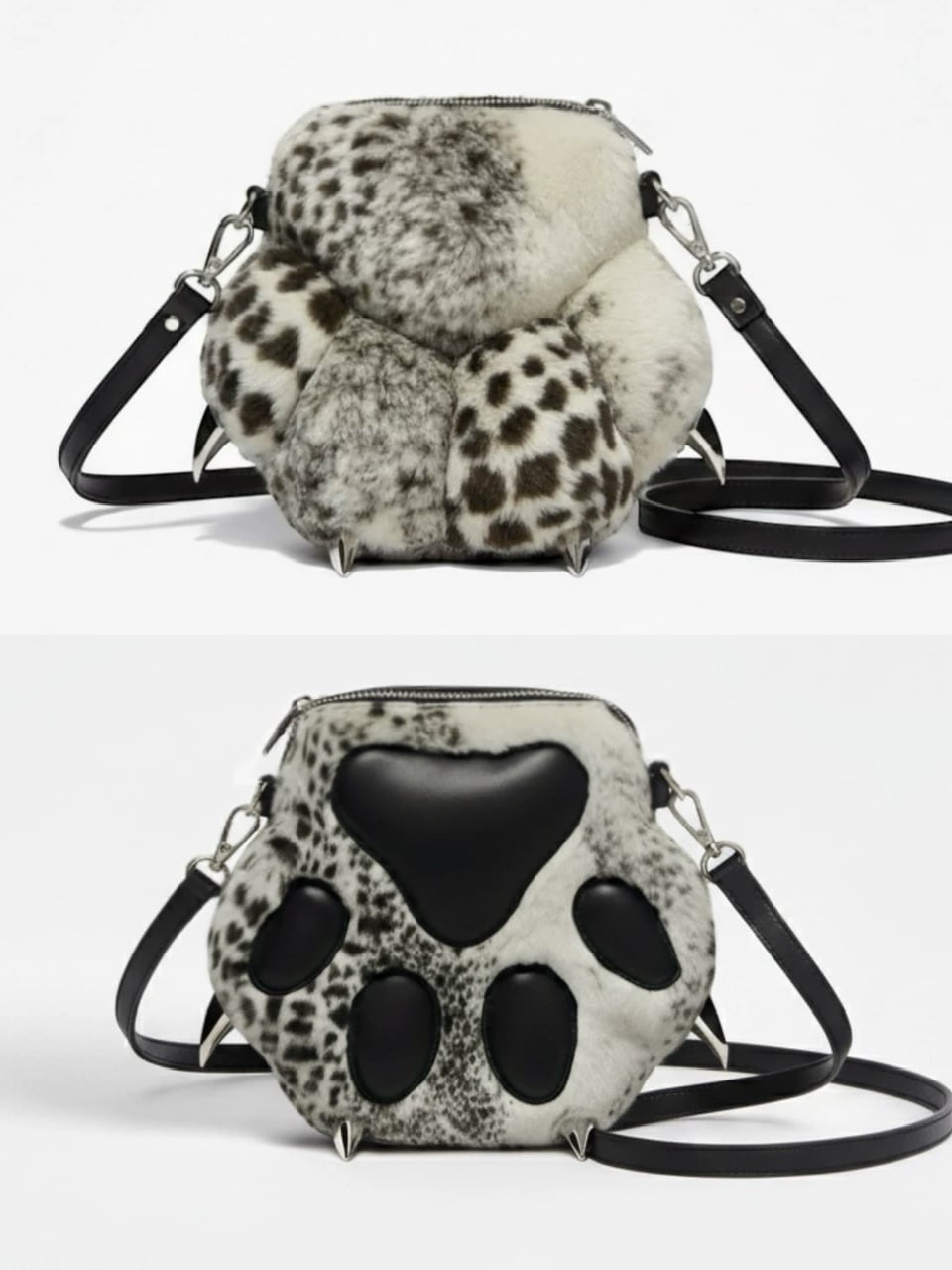 【DND4DES】Bear Paw Bread /【ディーエヌディーフォーデス】アニマルファーショルダーバッグ