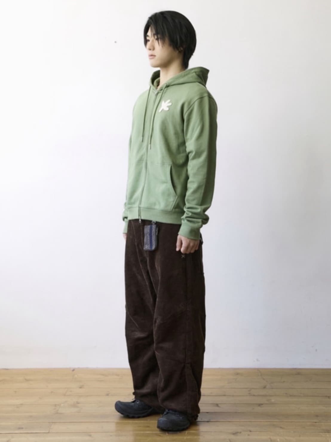 【THECOLDESTMOMENT】TCM tcdmt hooded zip-up