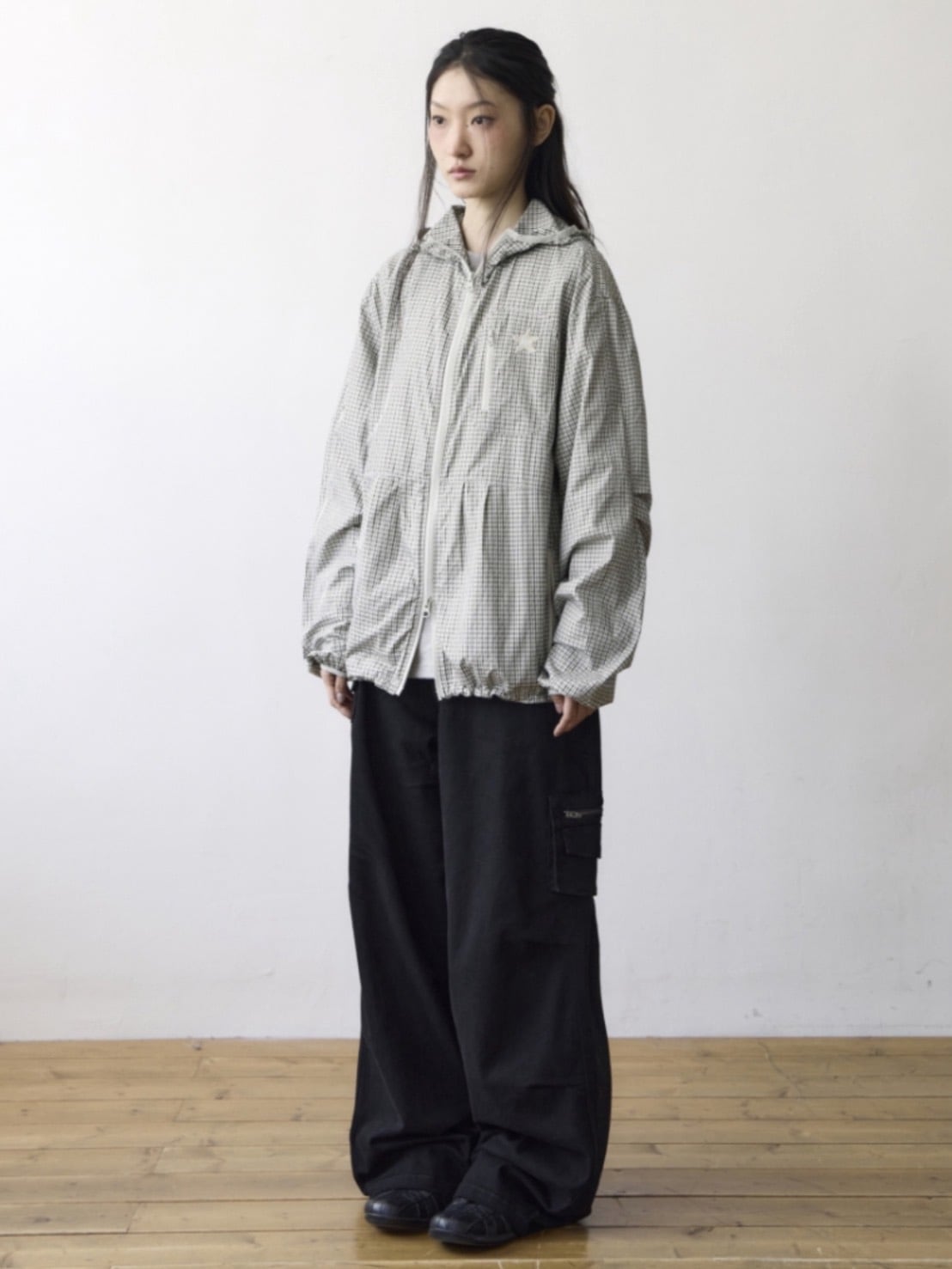 【THECOLDESTMOMENT】TCM starfish mini check windstopper