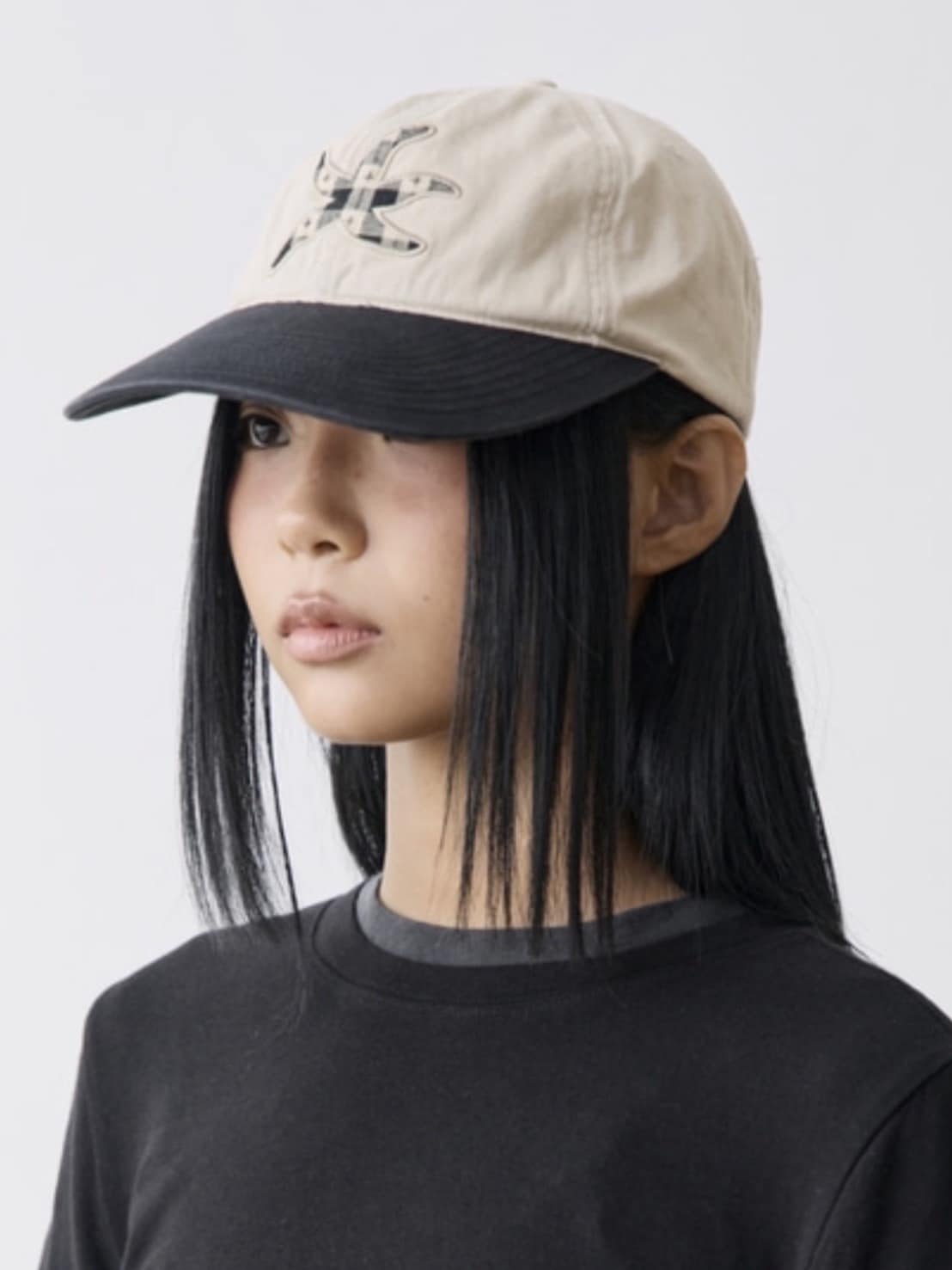 【THECOLDESTMOMENT】TCM logo patch cap