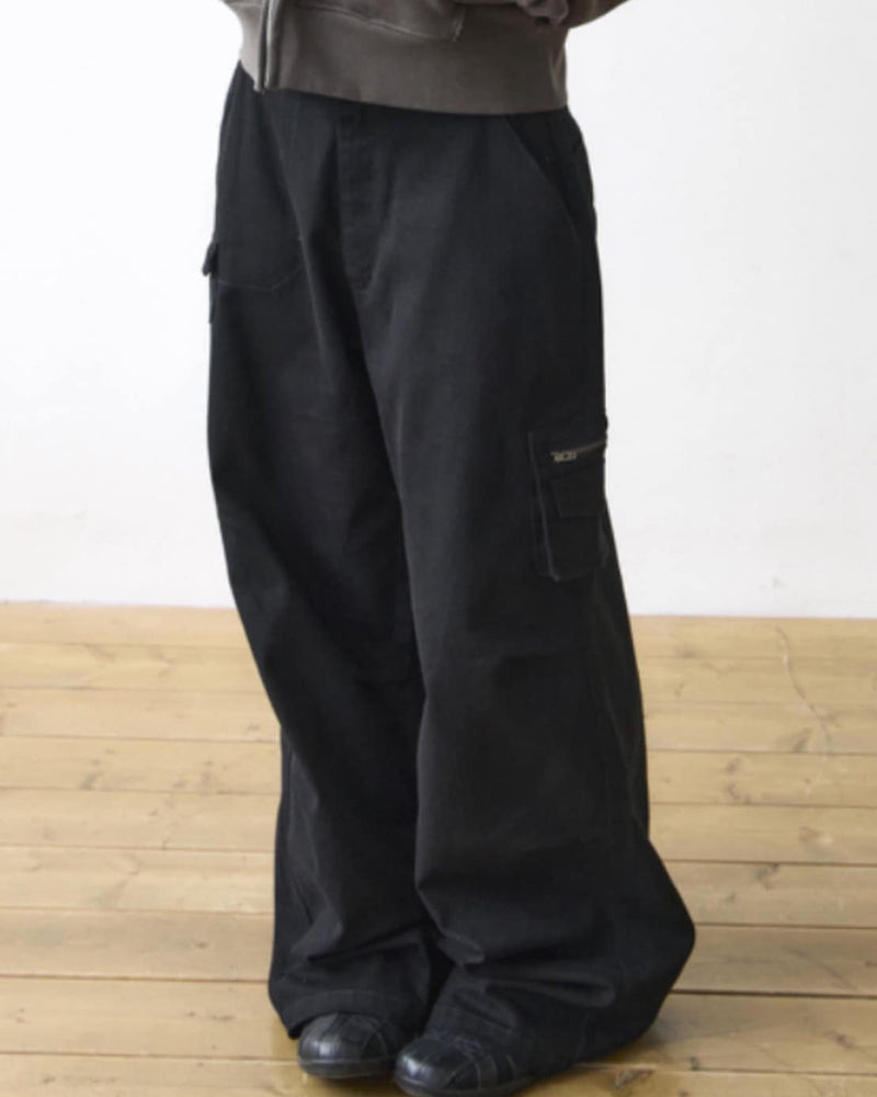 【THECOLDESTMOMENT】TCM double pocket pants