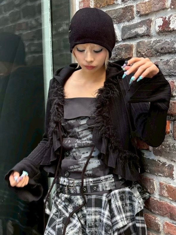 受注制【Never mind the XU】cross beanie / 【ネバーマインドザエックスユー】クロスビーニー (6color)