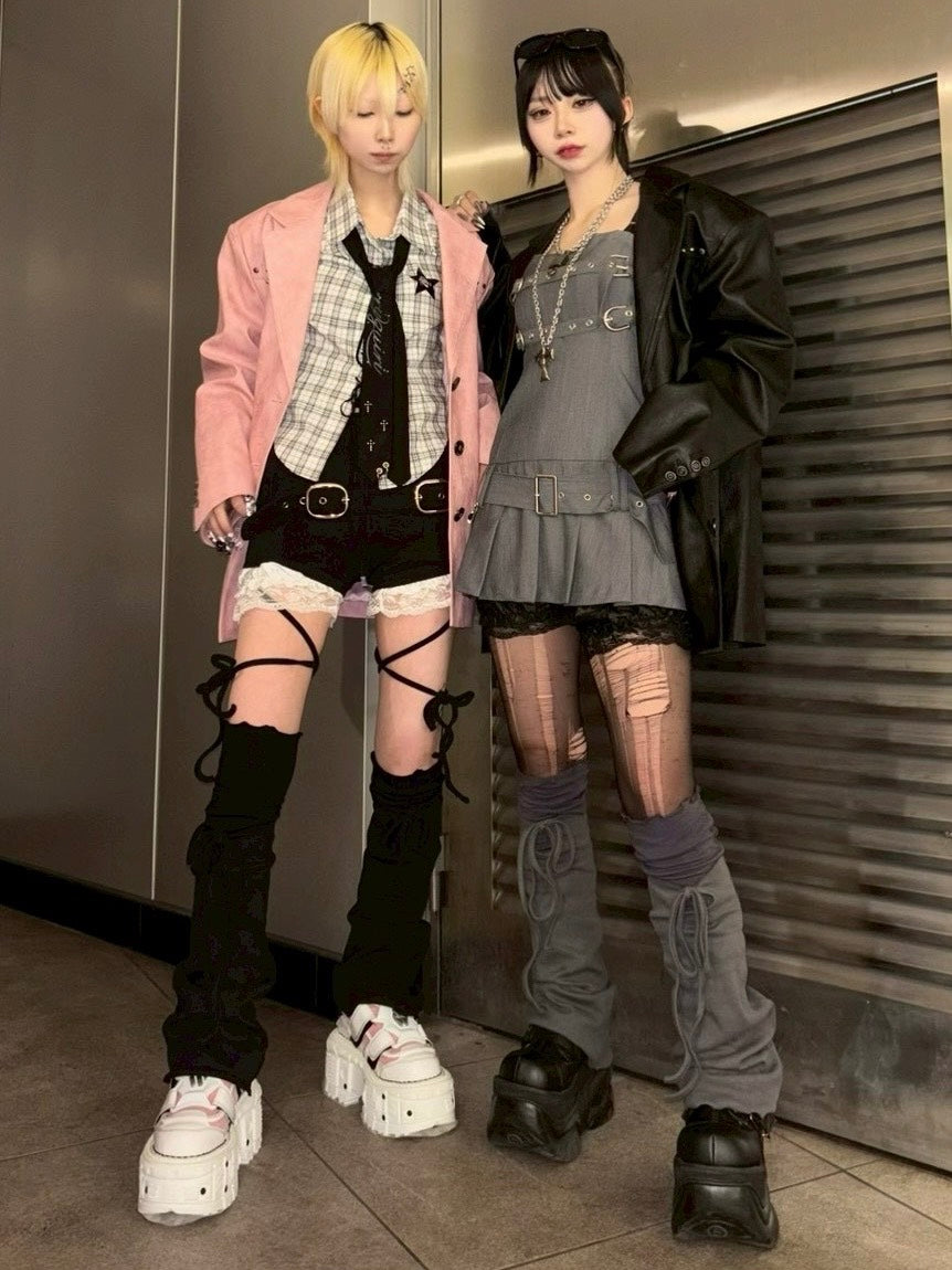 【Never mind the XU】sweet satin candy pants (2color)