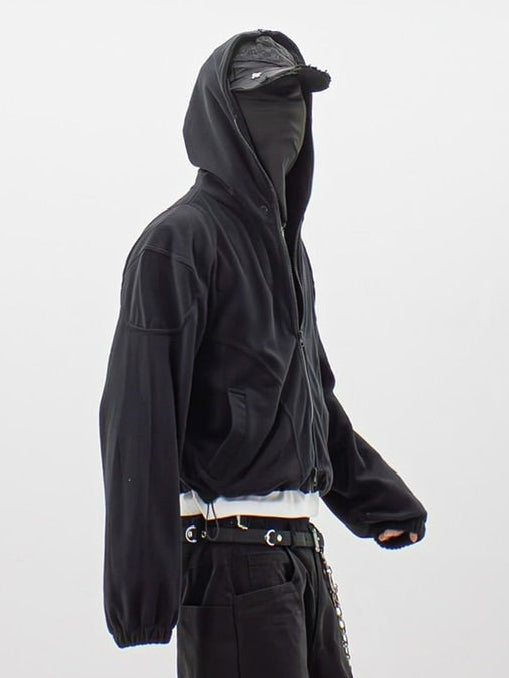 【roaringrad】BALACLAVA FLEECE HOOD JACKET