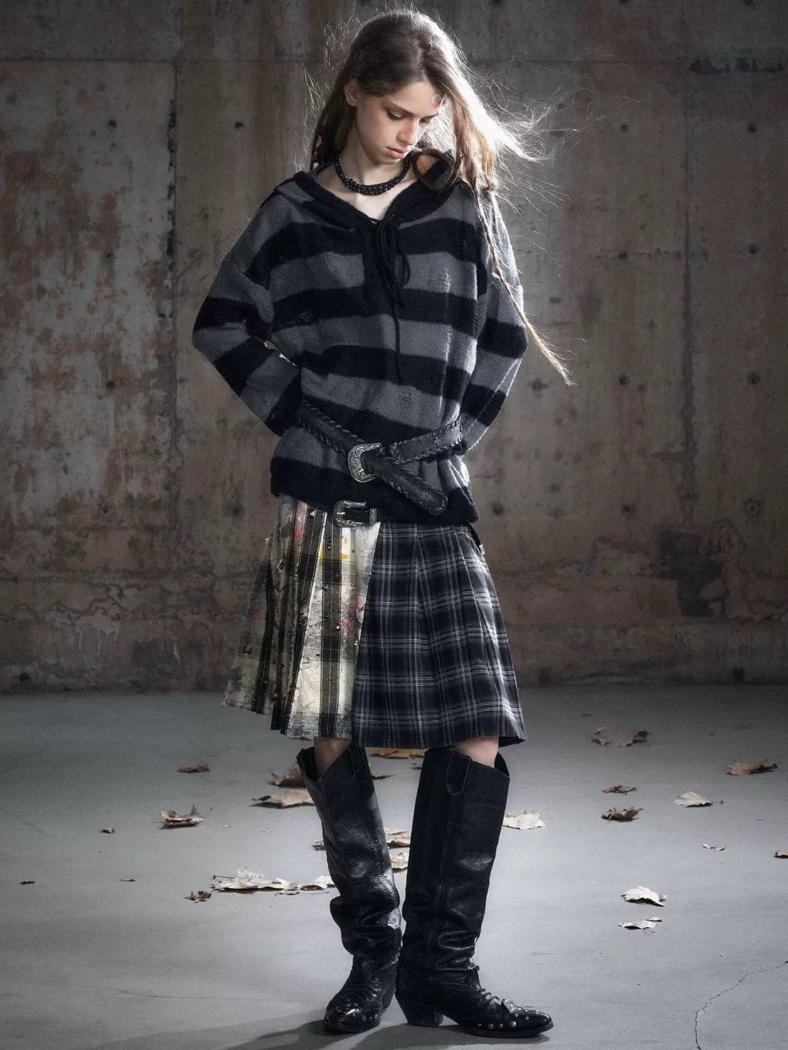 【Cest Nous】Vintage Lace-up Belt / 【セヌー】ビンテージレースアップベルト