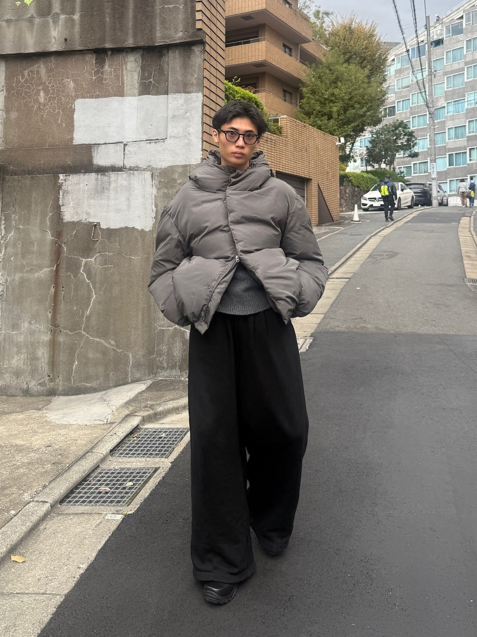 東京店WEB限定受注制【Chikashitsu +】puffer padding jacket / 【チカシツプラス】パファーパディングジャケット (2color)