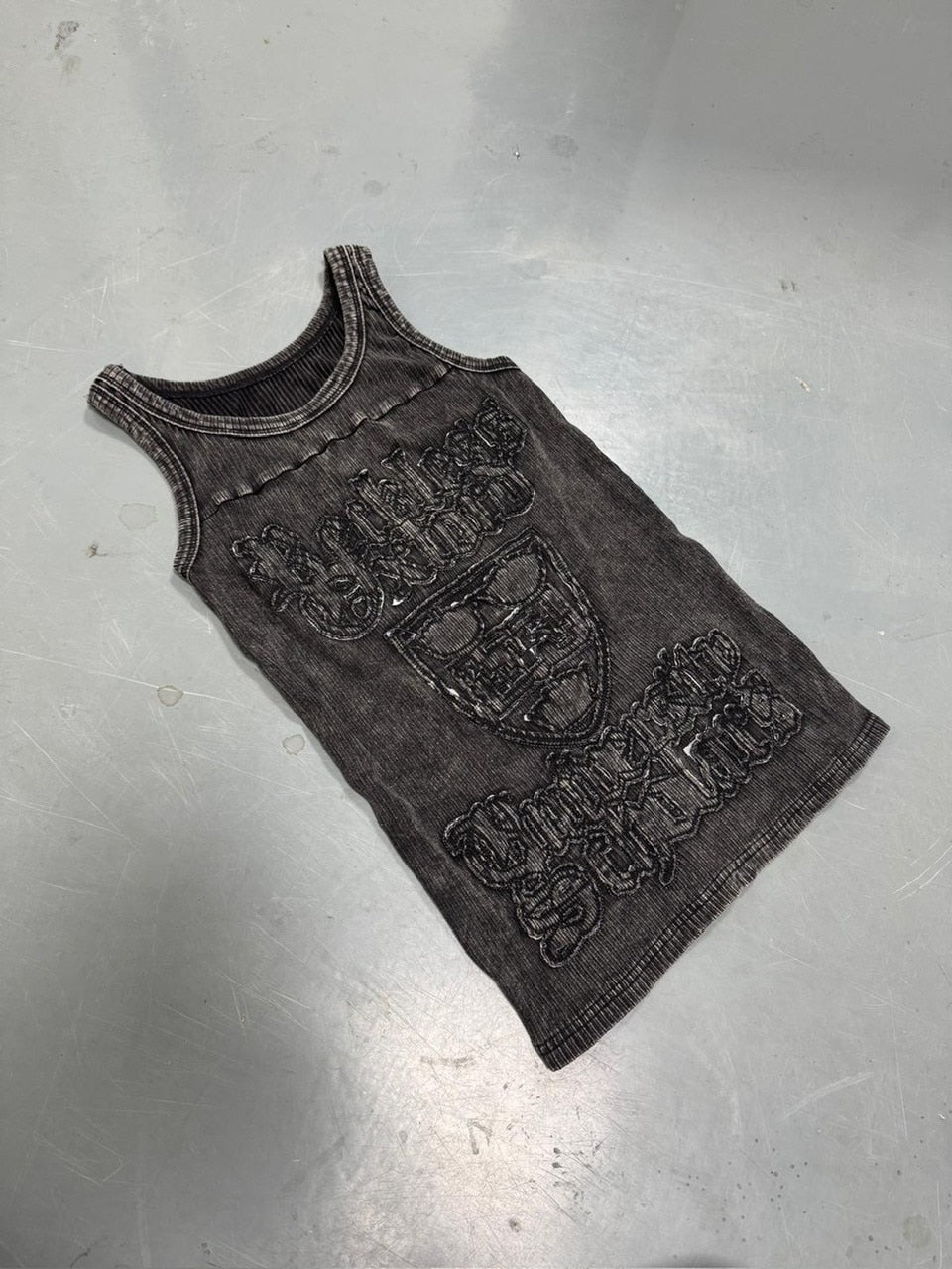 【Reckless Scholars】VWDT TANK TOP / 【レックレス スカラーズ】デザインウォッシュタンクトップ