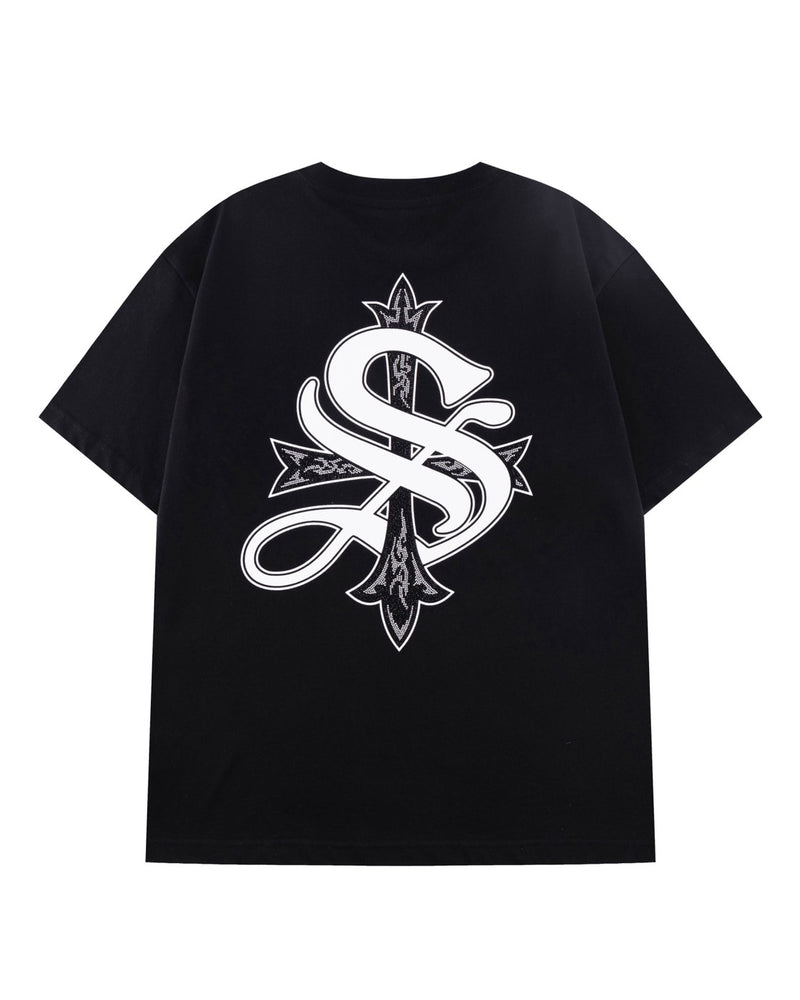 素材、身長まだ【SUPPLIER】Tribal Cross Tee