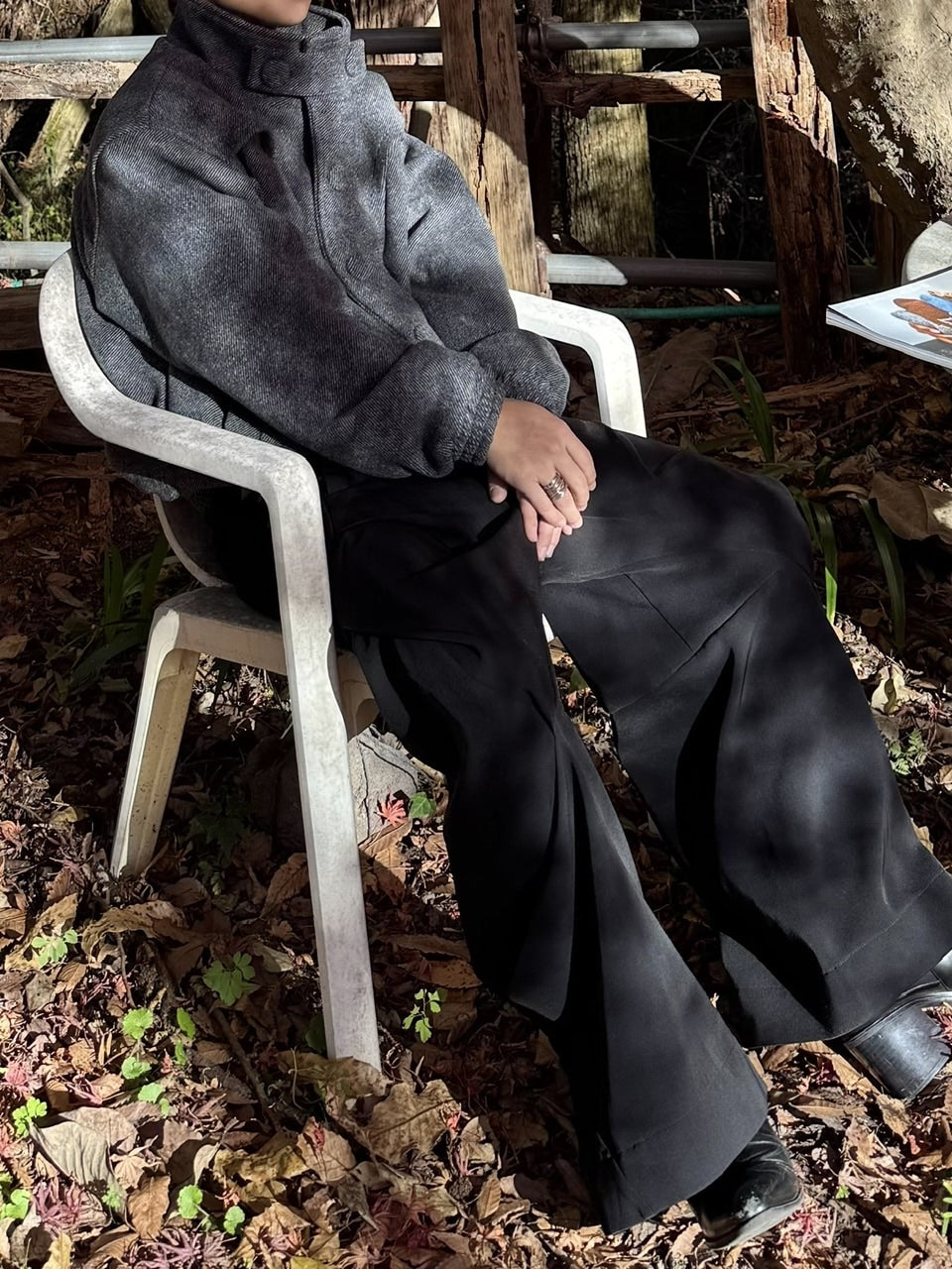 国際配送【RENOL】stand collar jacket