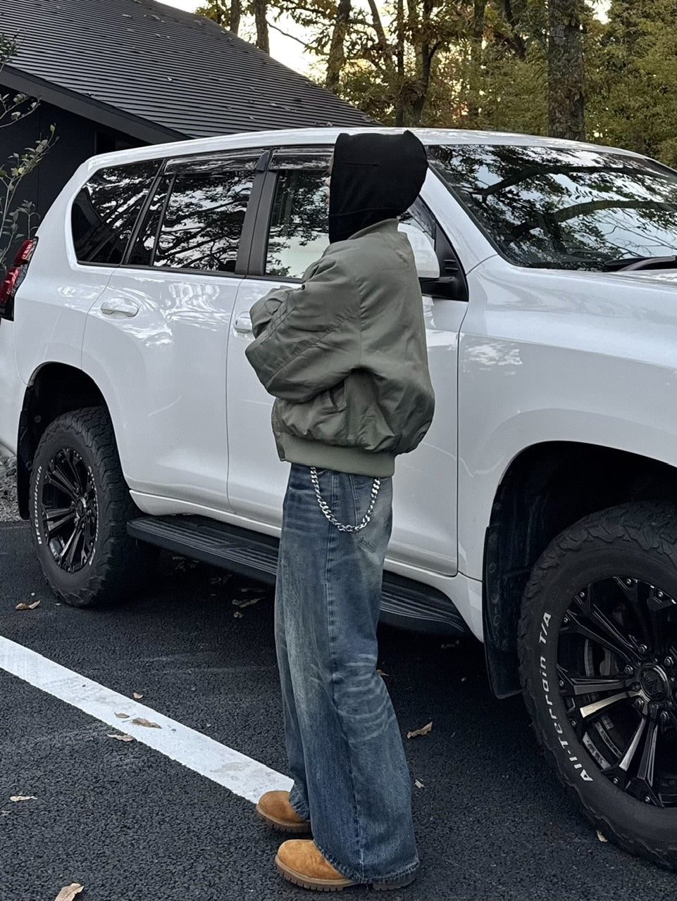 国際配送【RENOL】baggy denim pants