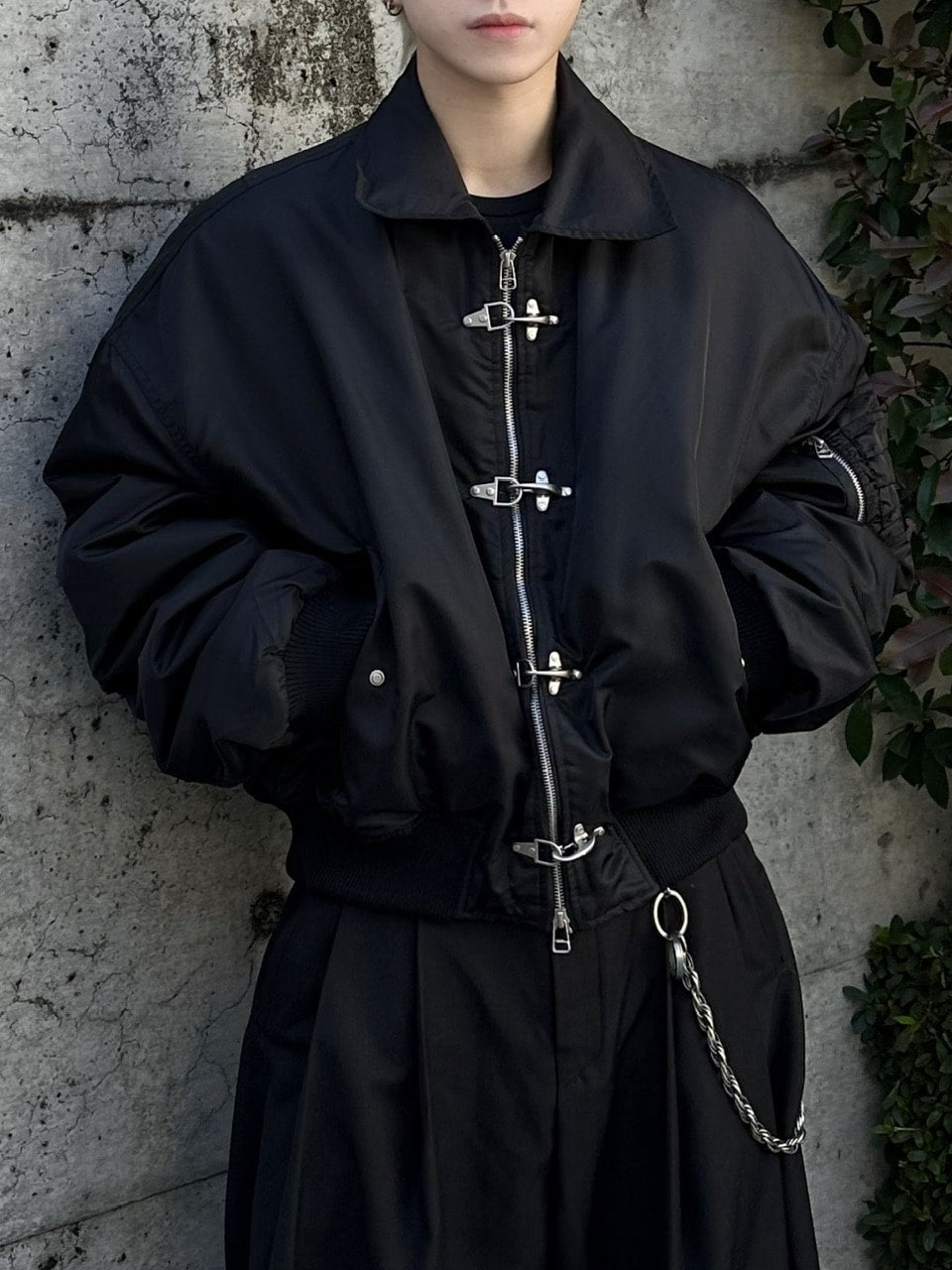 大阪店WEB限定受注制【Chikashitsu +】fireman MA-1 jacket / 【チカシツプラス】ファイアーマンMA-1ジャケット