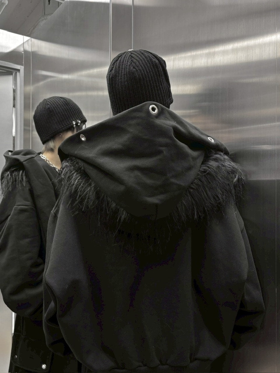 受注制【nmtc +】sweat eyelet balaclava