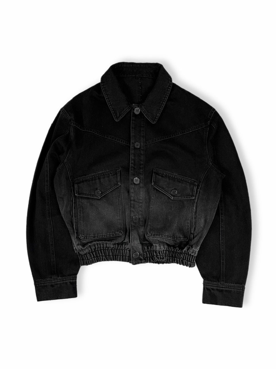 大阪店WEB限定受注制【Chikashitsu＋】washed denim work jacket / 【チカシツプラス】ウォッシュドデニムワークジャケット